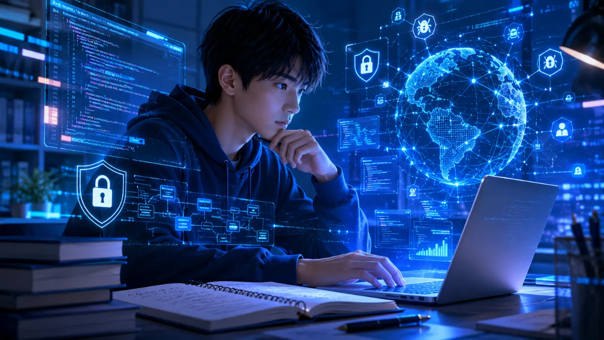 IT基礎から実践的なセキュリティを学びたい人のイメージ