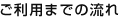 ご利用までの流れ